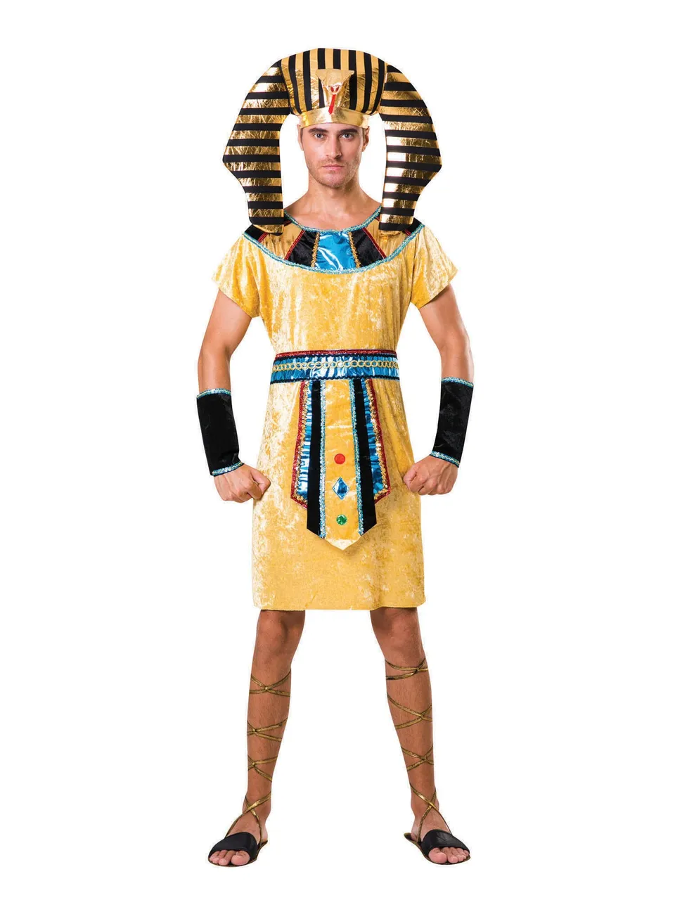 rubie-s-deluxe-af065-pharao-kost-m-herren-einheitsgr-e image 1