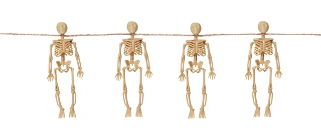 rubies-skelett-girlande-pvc-128-cm-halloween-deko-wei image 1