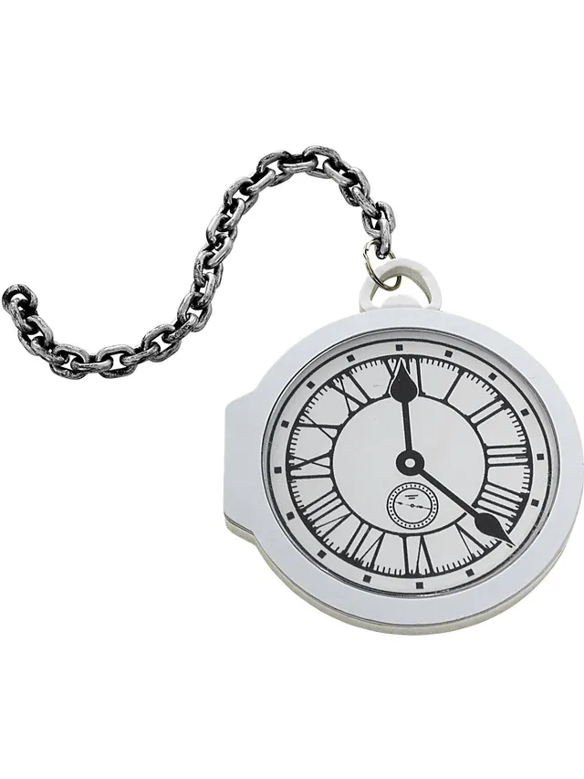 smiffys-fever-oversized-pocket-watch-kost-m-uhr-wei image 1