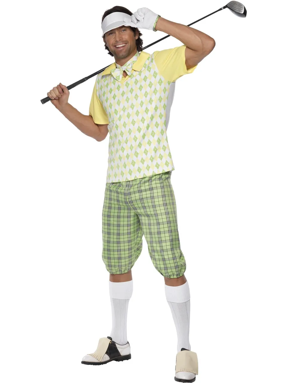 smiffys-fever-gone-golfing-kost-m-gr-n-golfer-herren-l image 1