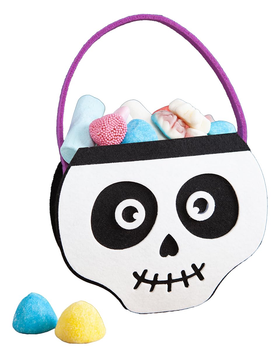 rubie-s-deluxe-filztasche-totenkopf-skelett-bonbons-halloween image 3
