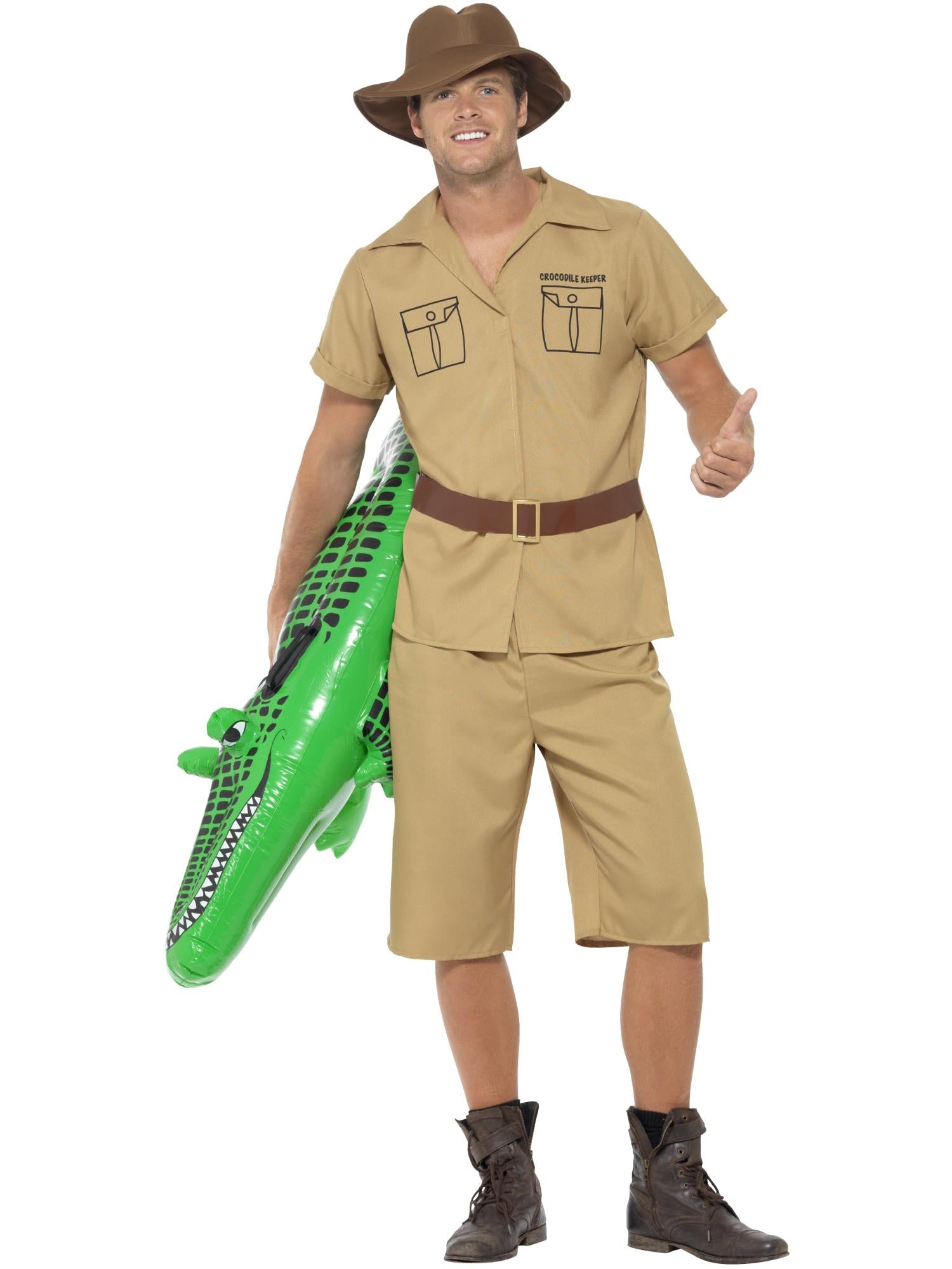 smiffys-fever-safari-man-kost-m-herren-m-khaki image 4