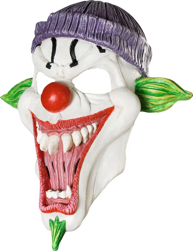 rubies-clown-maske-weich-gesichtsmaske-f-r-fasching image 1