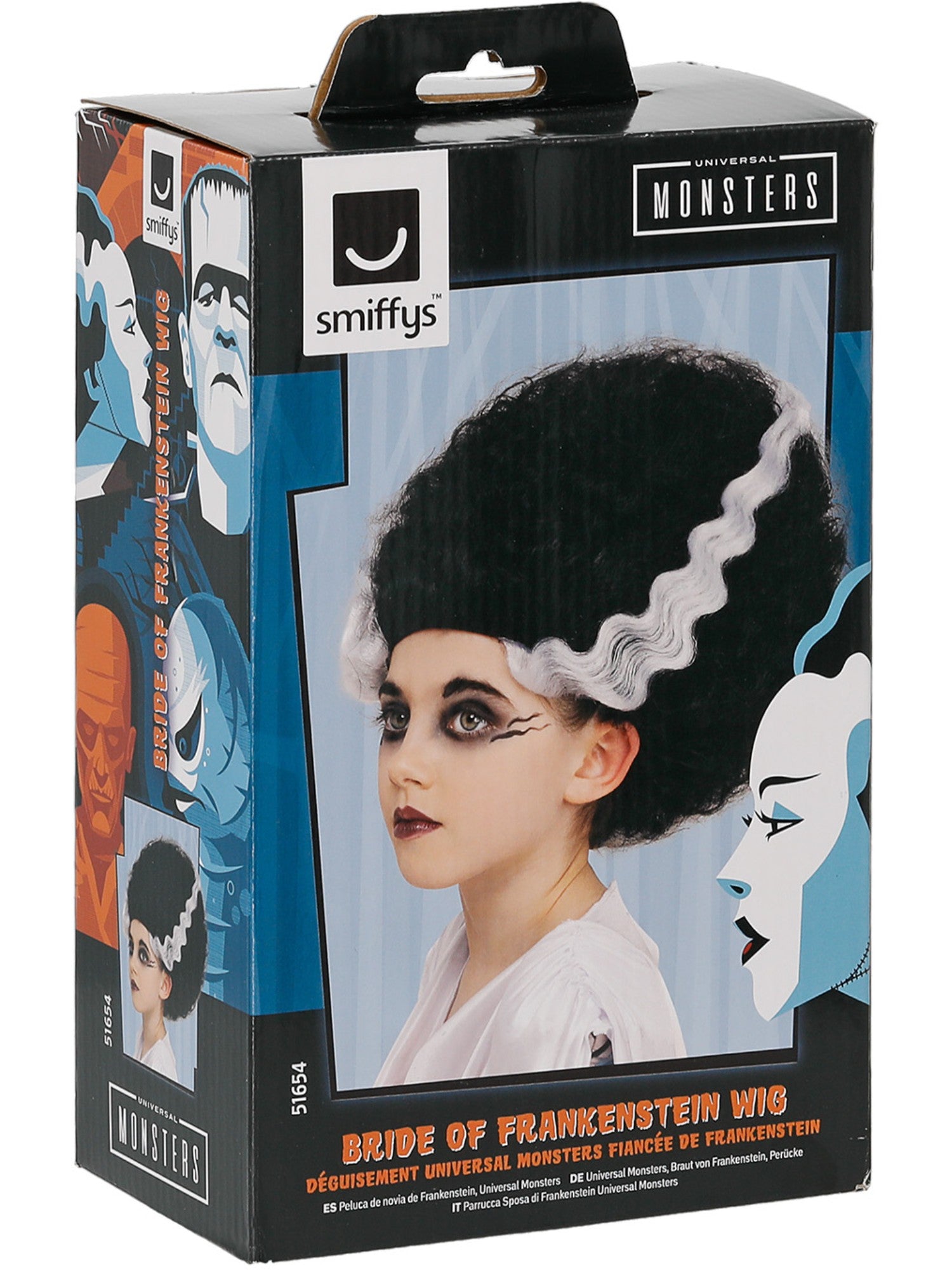 smiffys-fever-bride-of-frankenstein-per-cke-kids-schwarz image 4