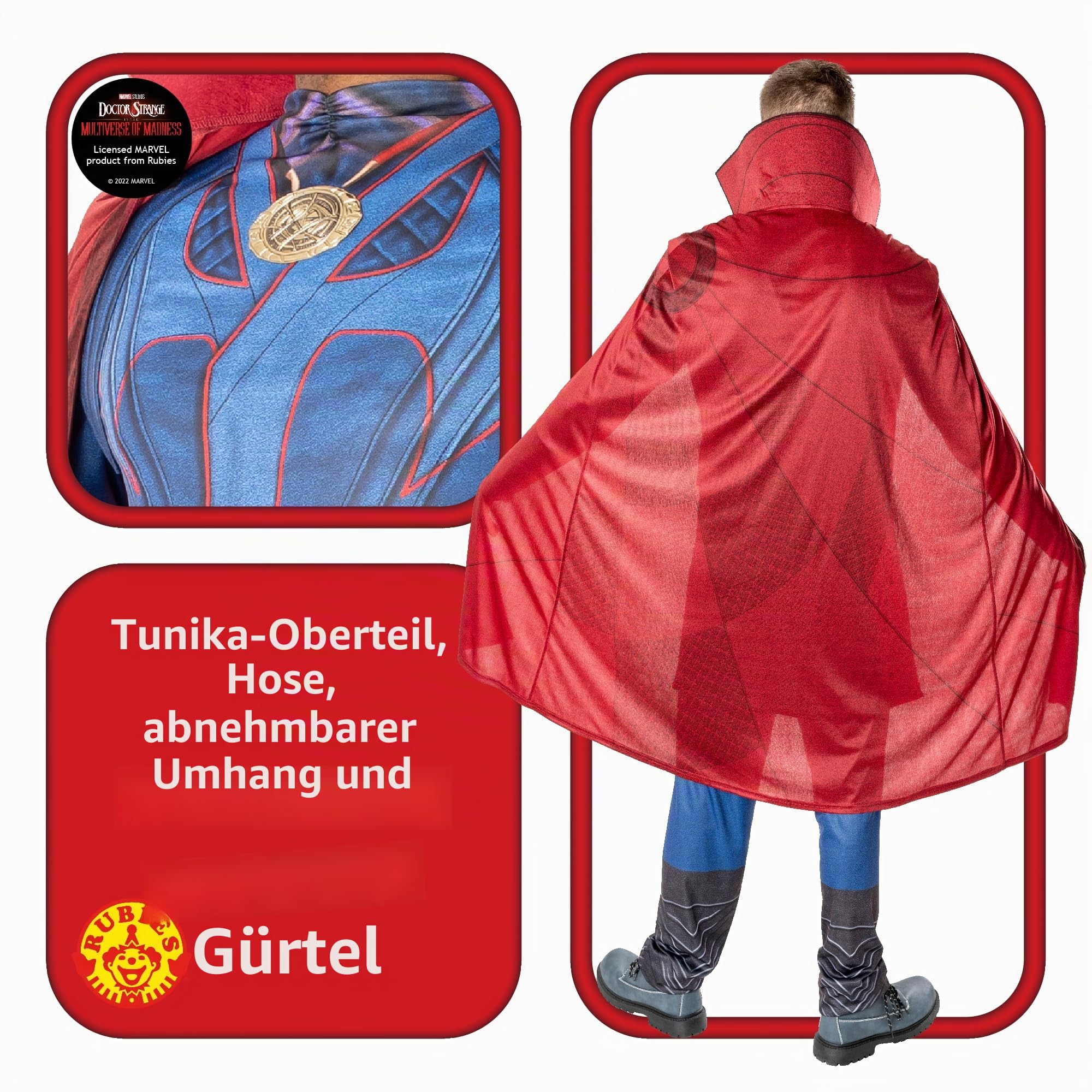 rubie-s-deluxe-dr-strange-herrenkost-m-std-mit-umhang image 2