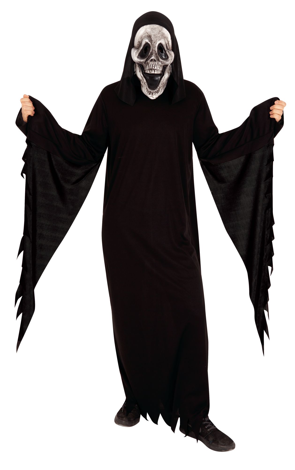 rubies-squelette-fantome-kost-m-schwarz-mit-maske-erwachsene image 1