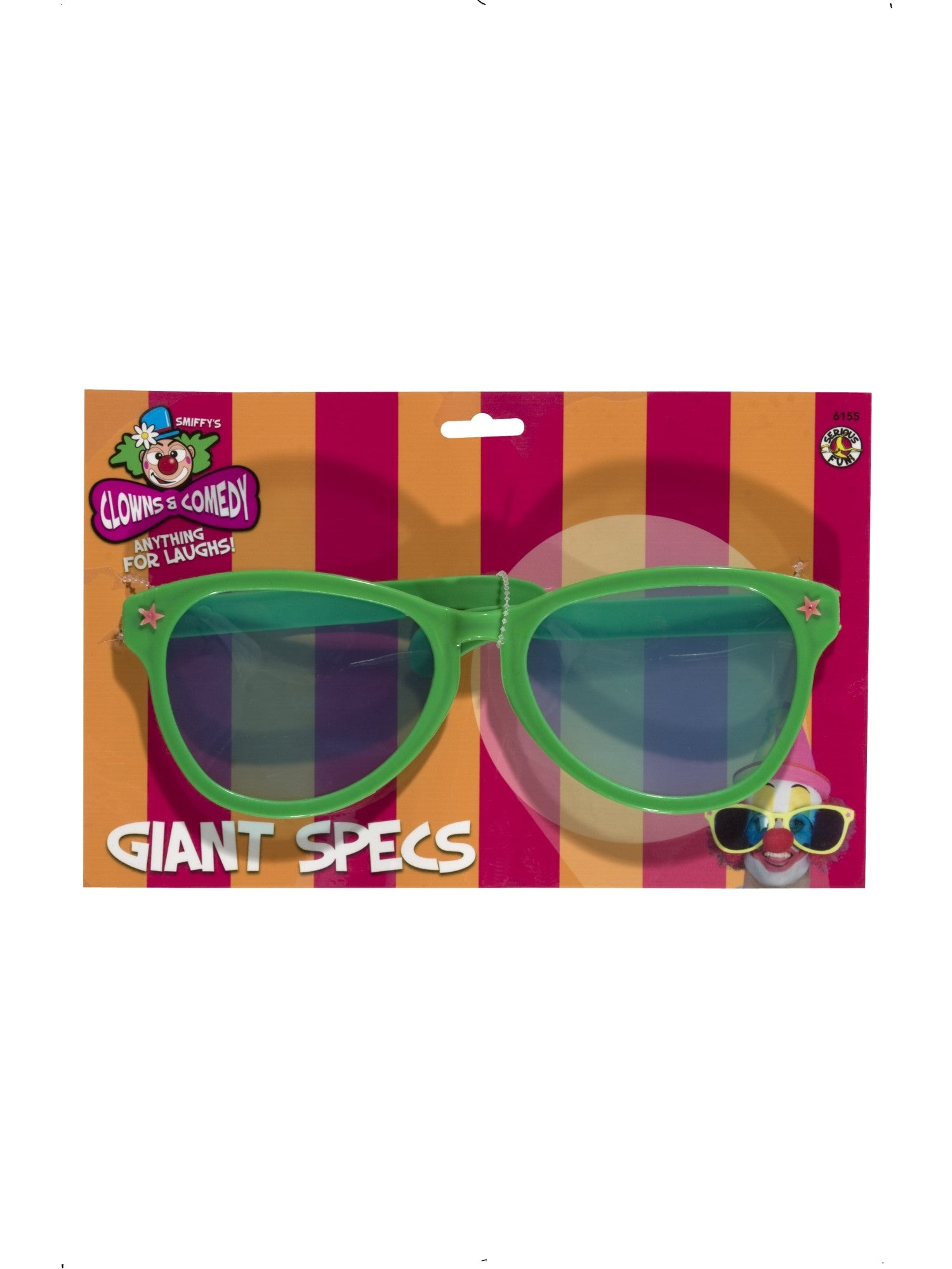 smiffys-fever-riesensonnenbrille-bunt-xxl-clown-brille image 4