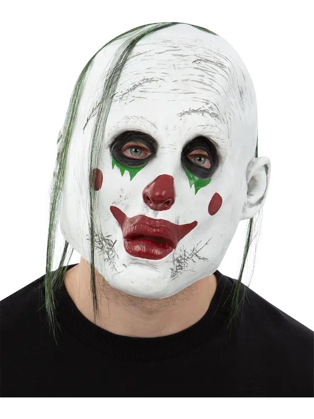 smiffys-makeup-fx-sad-clown-latexmaske-wei-rot image 1