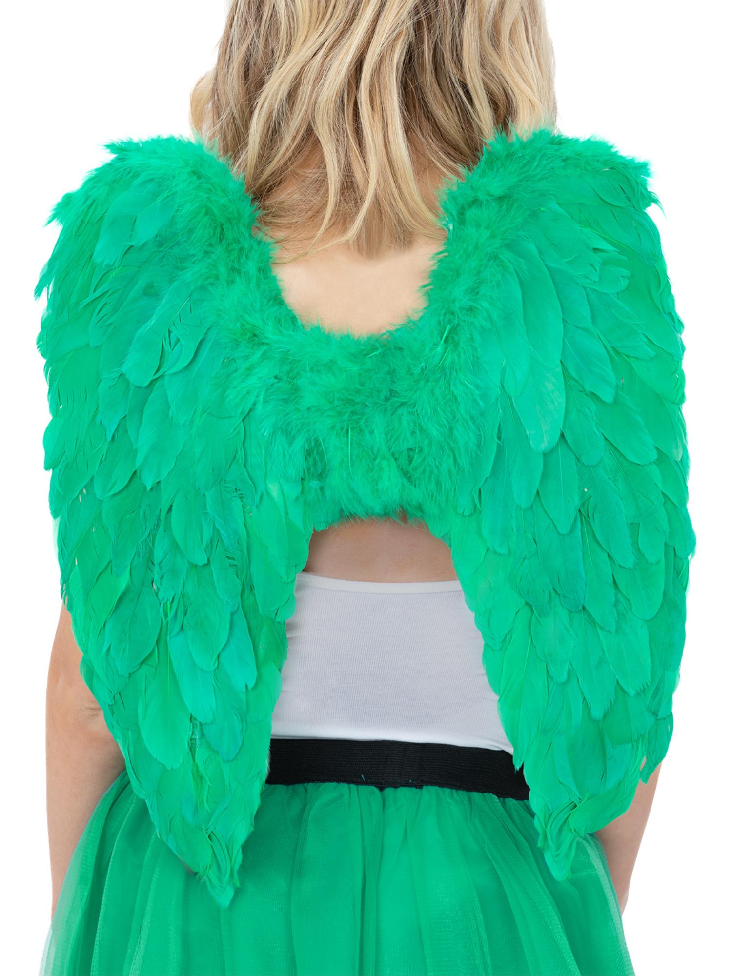 smiffys-fever-angel-wings-fl-gel-gr-n-einheitsgr-e-feder image 2