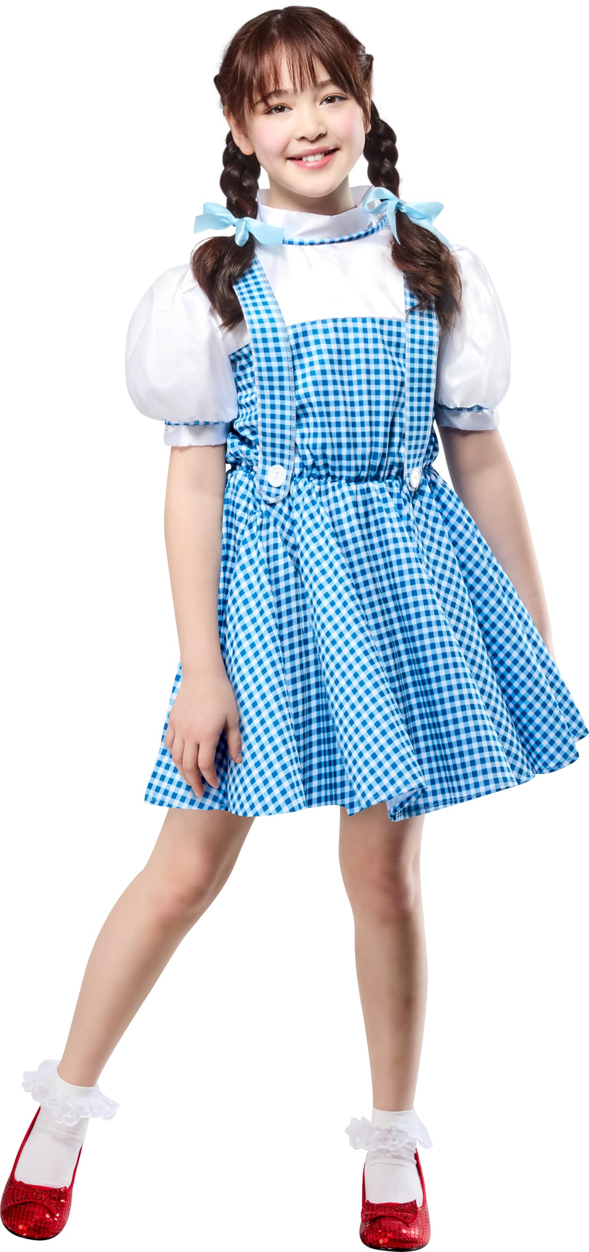 rubie-s-deluxe-dorothy-zauberer-von-oz-kleid-blau-small image 1
