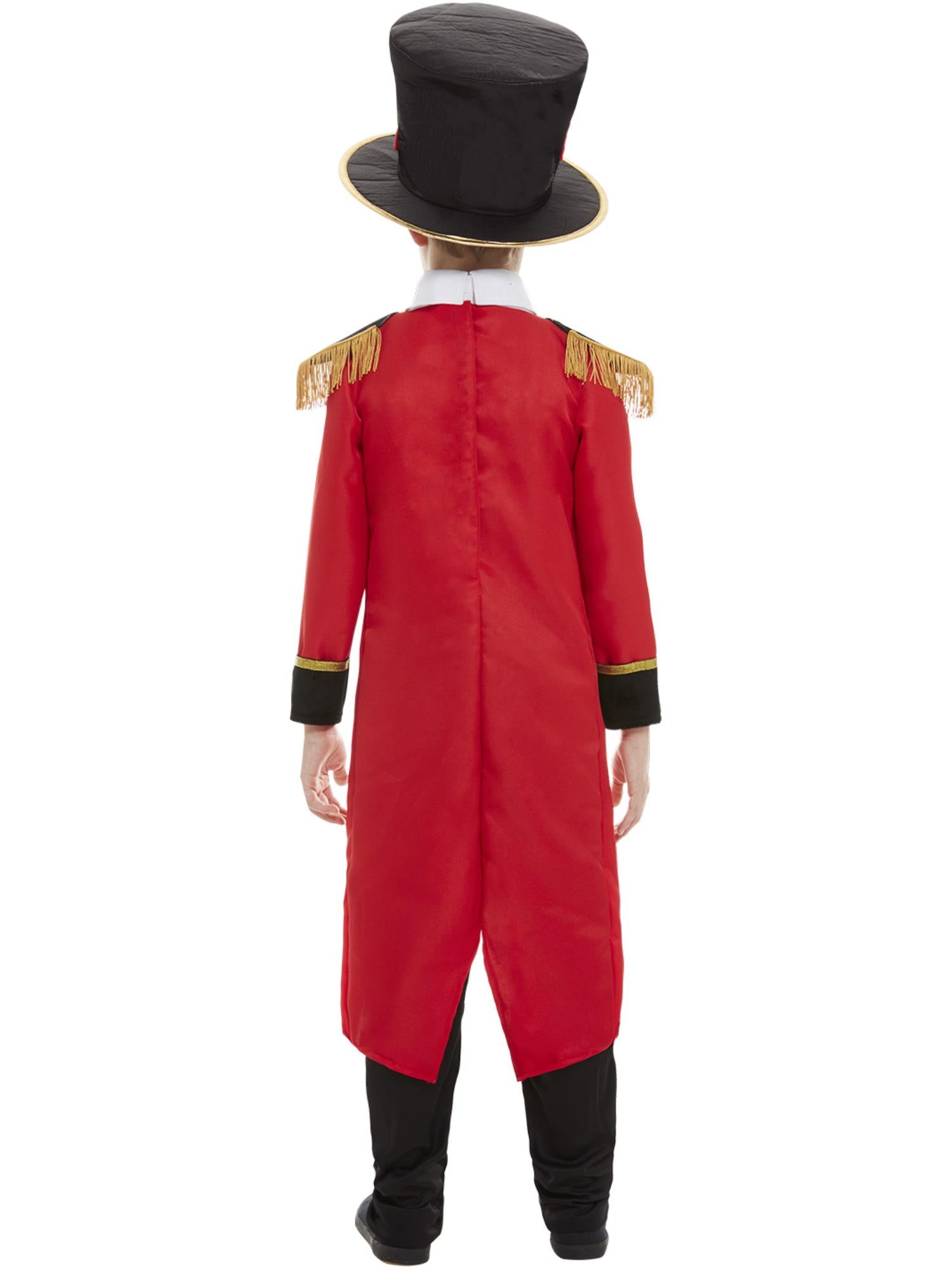 smiffys-fever-zirkusdirektor-kost-m-jungen-rot-3-tlg image 2