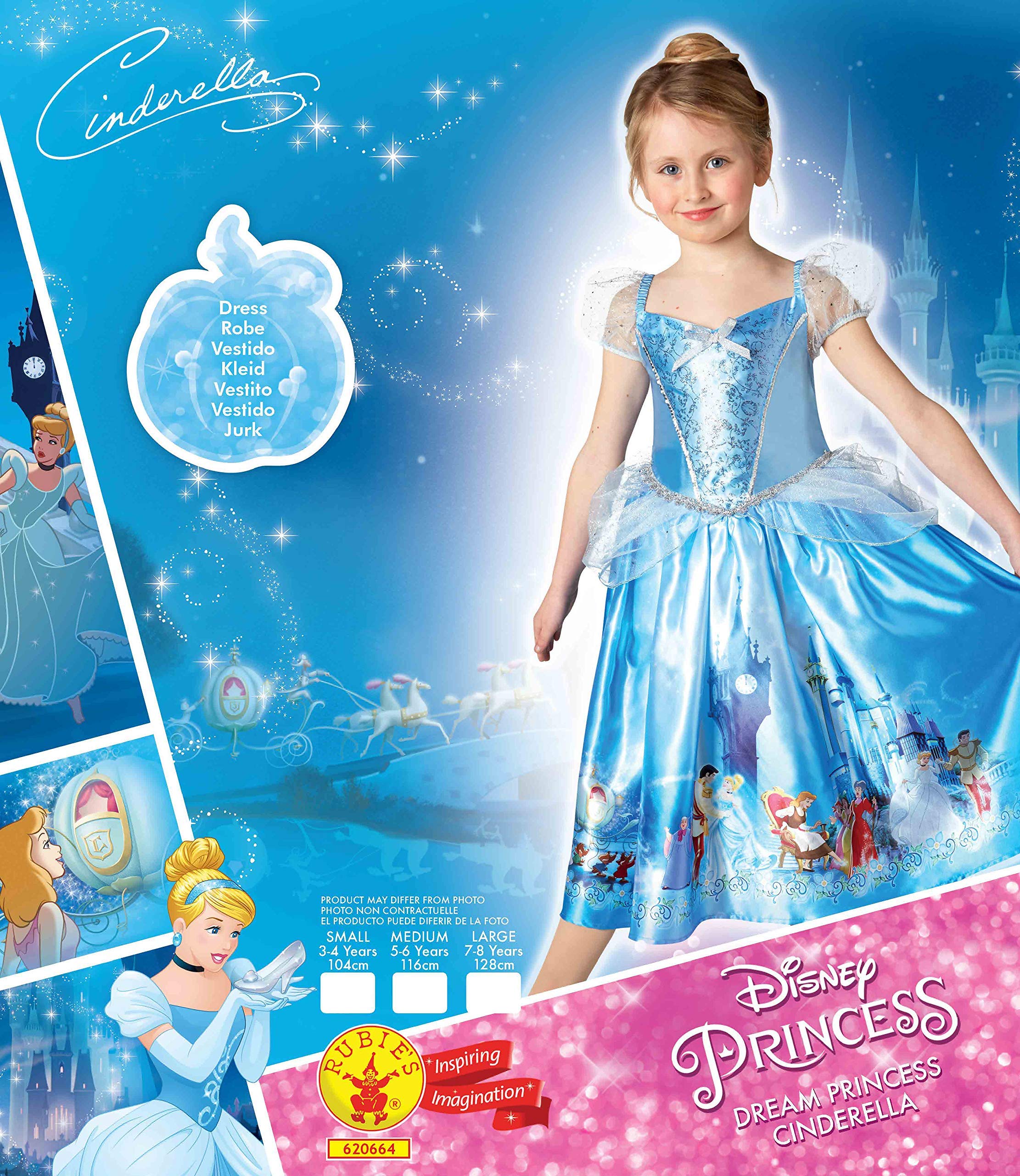 rubie-s-deluxe-dream-princess-cinderella-kost-m-s-m-dchen image 5