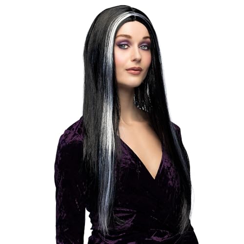 boland-wigs-hexenper-cke-schwarz-wei-lang-erwachsene image 4