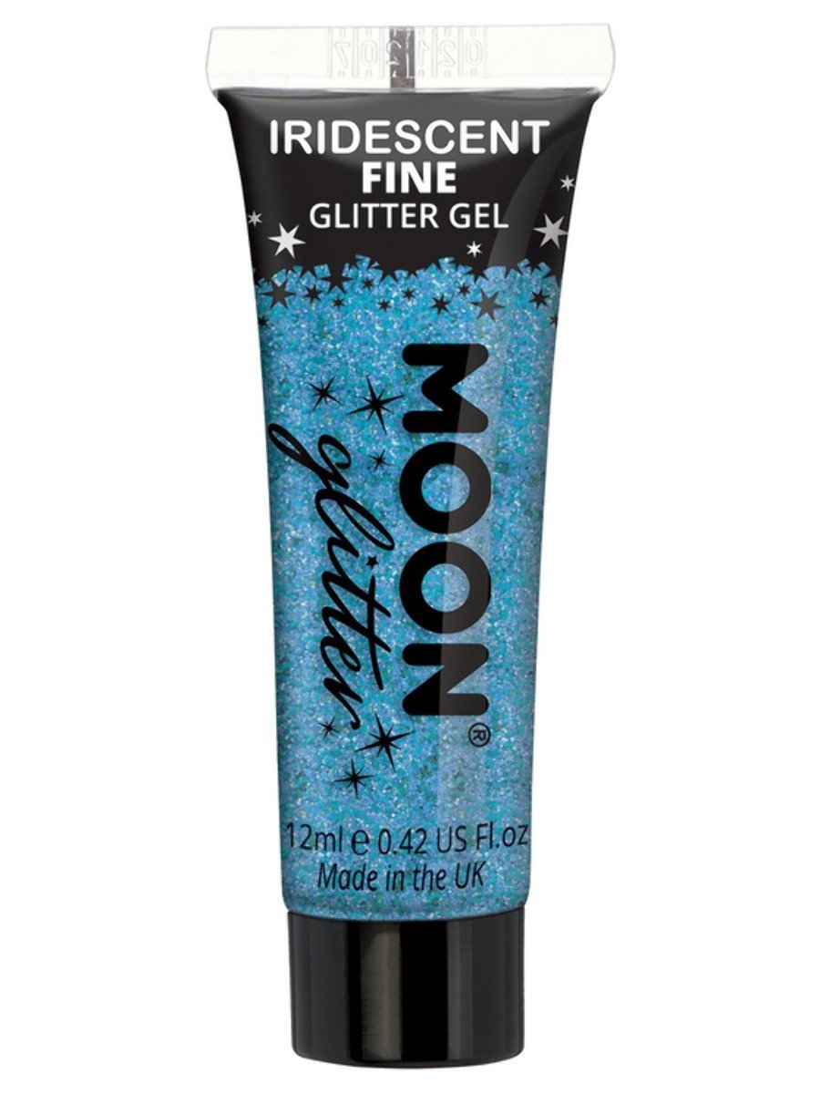 smiffys-makeup-fx-moon-glitter-gel-glitzer-blau-12-ml-irisierend image 2
