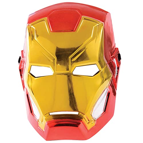 rubie-s-deluxe-iron-halbmaske-rot-gold-kindermaske-avengers image 2
