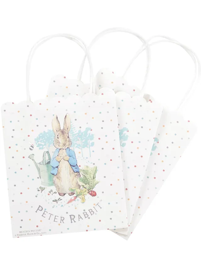 smiffys-fever-peter-rabbit-party-bags-6er-t-ten-17x20-cm image 1