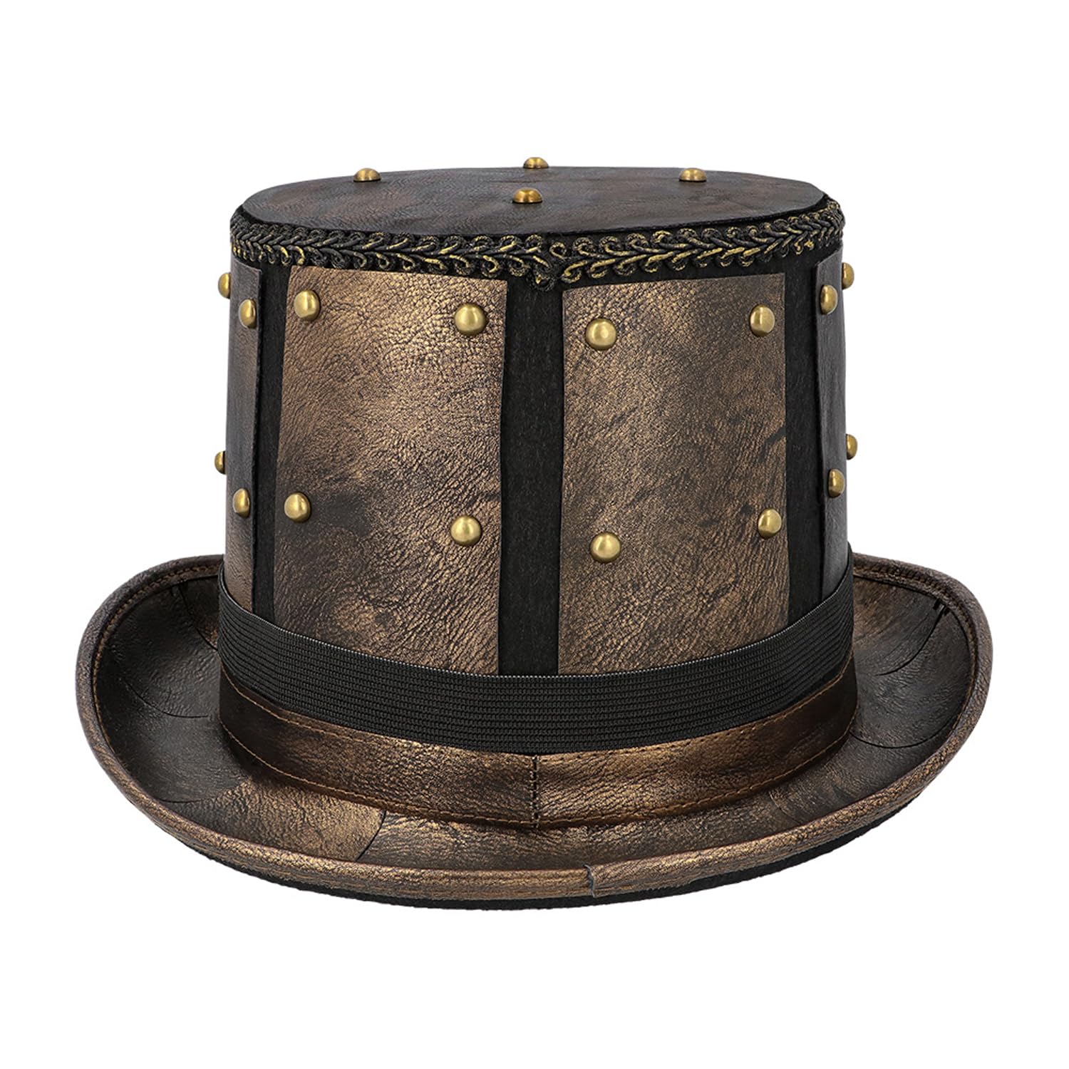 boland-metalpunk-steampunk-zylinder-hut-braun-59cm-mit-brille image 5