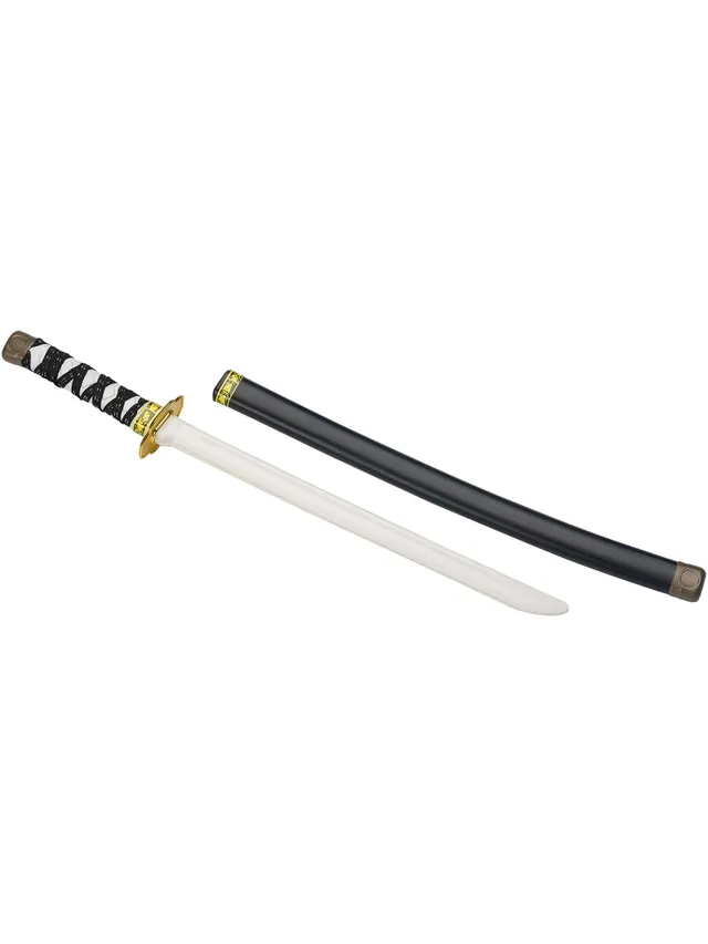 smiffys-fever-ninja-warrior-schwert-schwarz-spielzeug-katana image 1