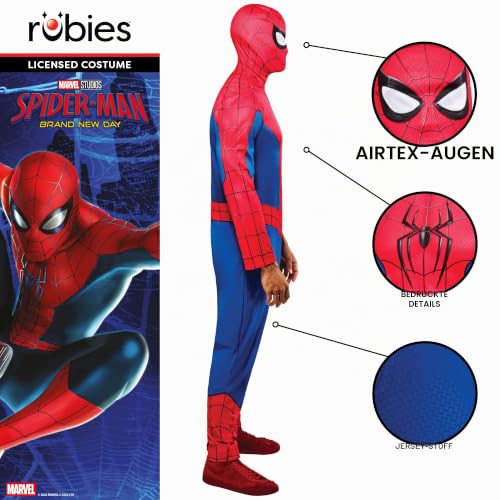 rubie-s-deluxe-spider-man-klassik-herren-kost-m-gr-e-l image 8
