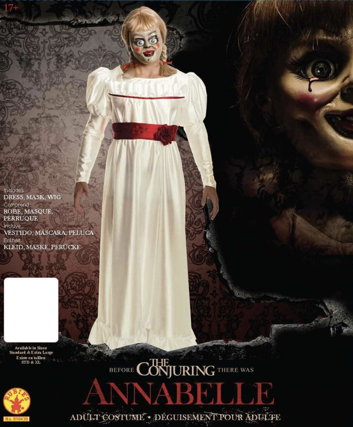 rubies-annabelle-luxe-kost-m-damen-horror-kleid image 2