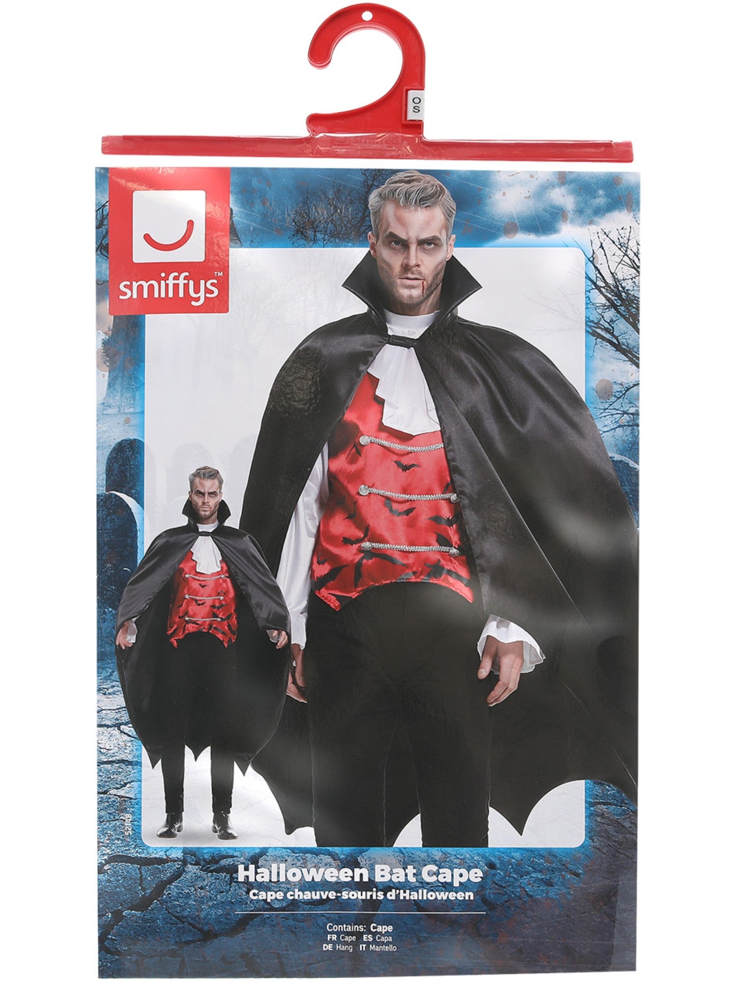 smiffys-fever-bat-vampir-umhang-schwarz-einheitsgr-e image 5