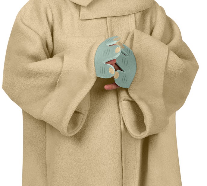 rubies-grogu-kost-m-mantel-mit-kapuze-baby-yoda-fleece image 3