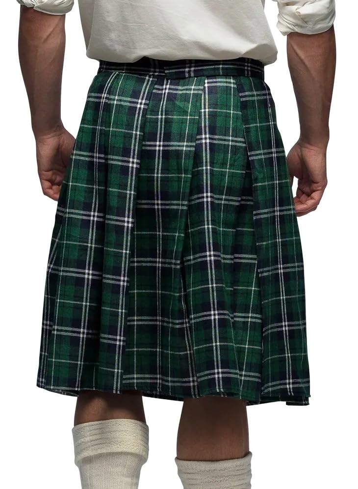 boland-schottenrock-kilt-gr-n-einheitsgr-e-erwachsene image 6