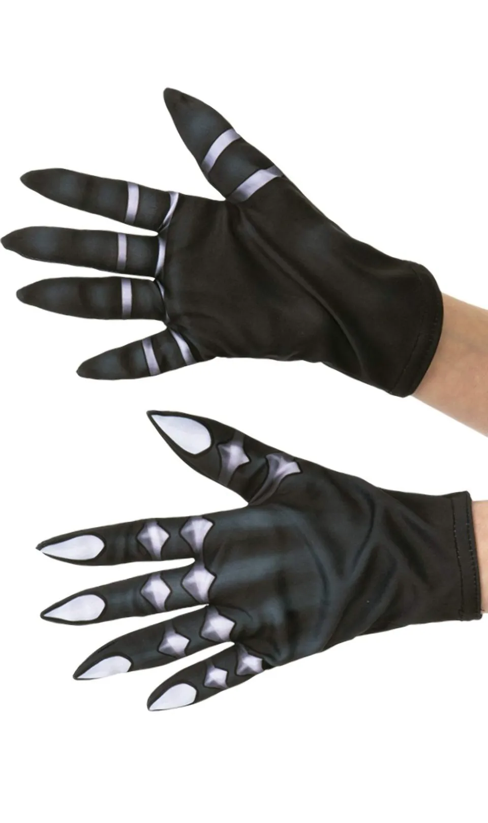 rubie-s-deluxe-black-panther-handschuhe-kinder-zubeh-r image 1