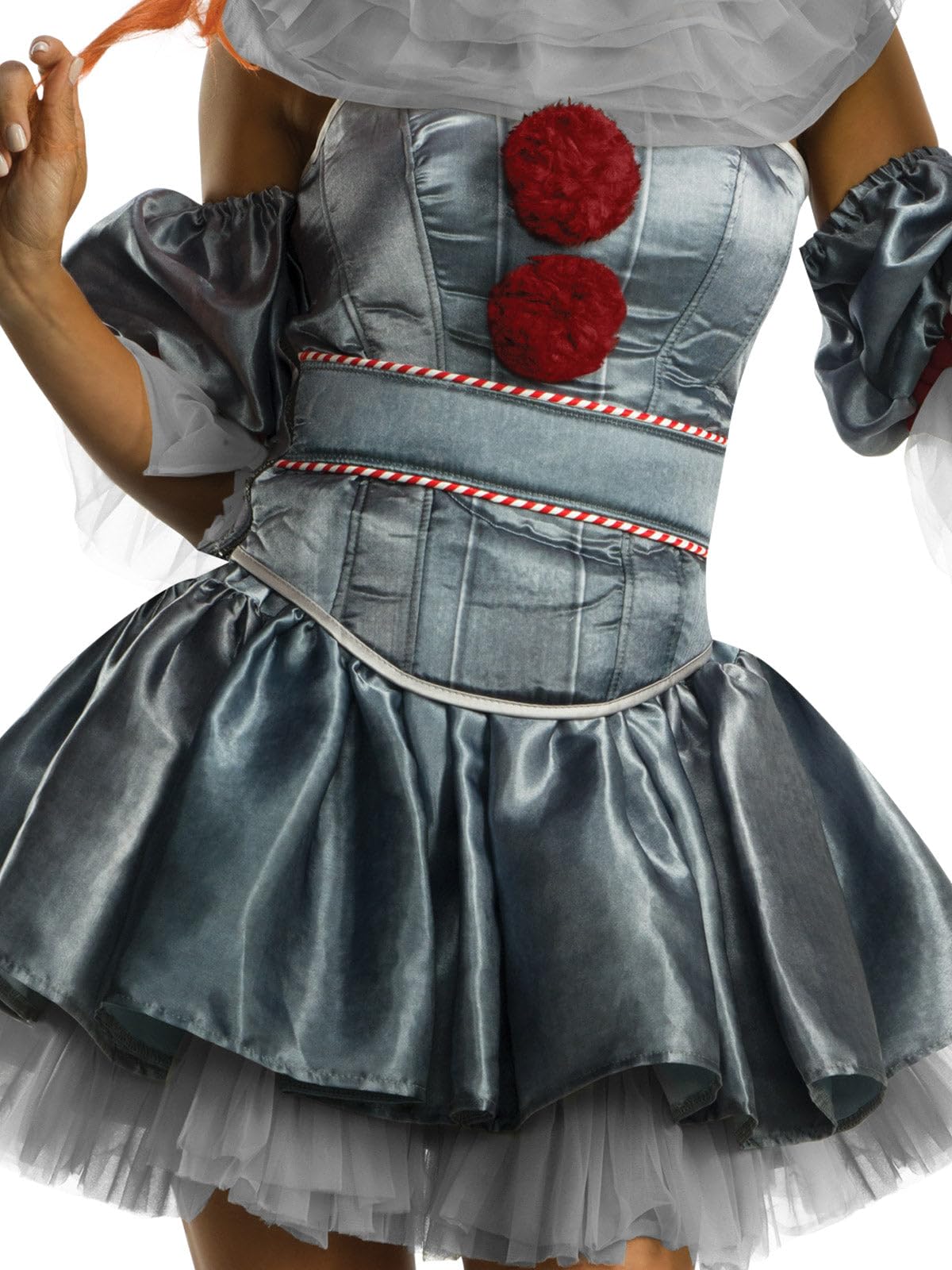 rubie-s-deluxe-pennywise-damen-kost-m-s-horror-clown image 3