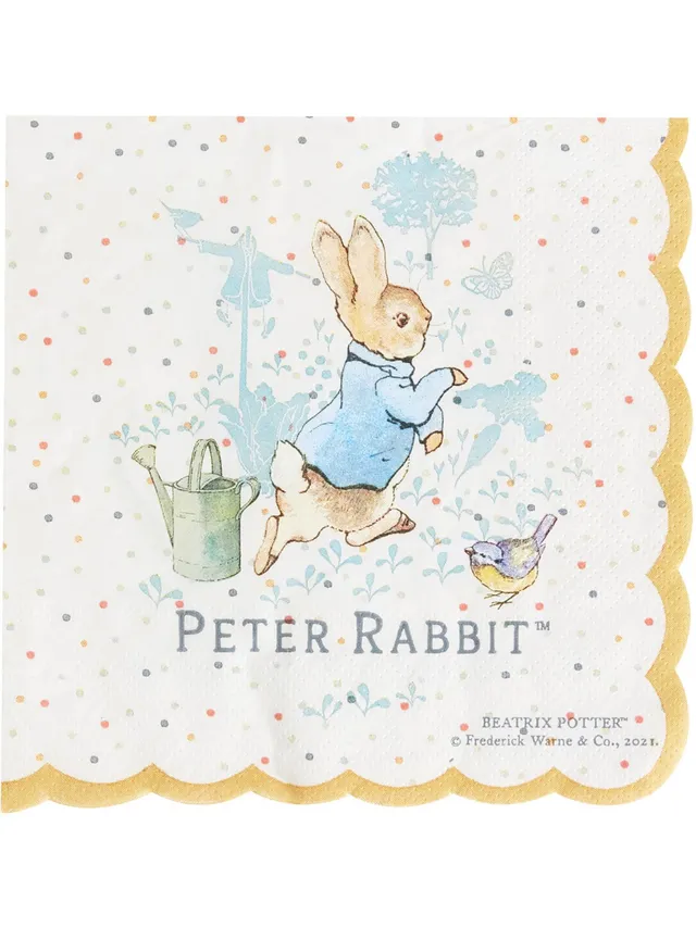 smiffys-fever-peter-rabbit-servietten-16-st-ck-33cm image 1
