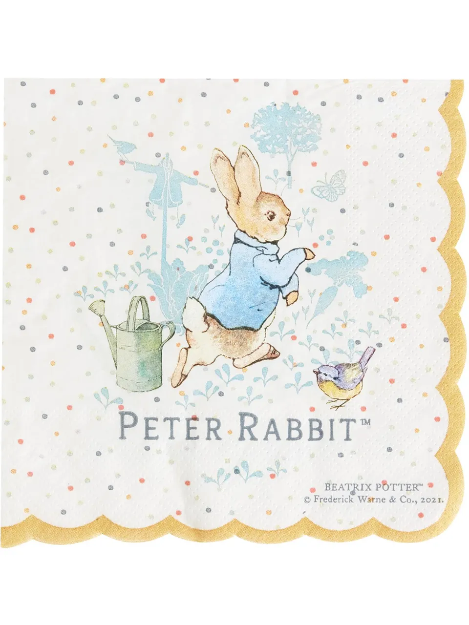 smiffys-fever-peter-rabbit-servietten-16-st-ck-33cm image 1