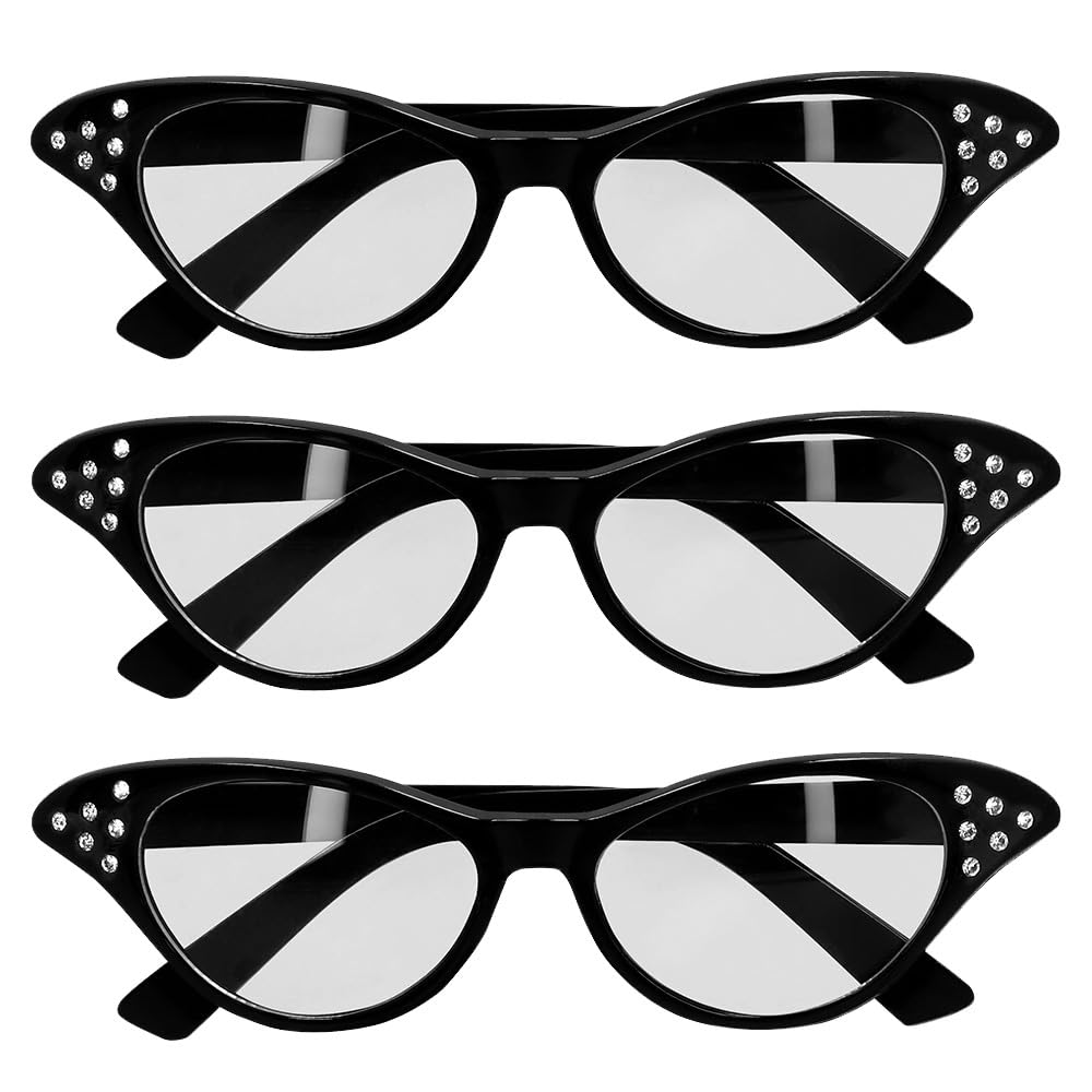 boland-accessories-partybrille-50er-jahre-schwarz-3-st-ck-brille image 1