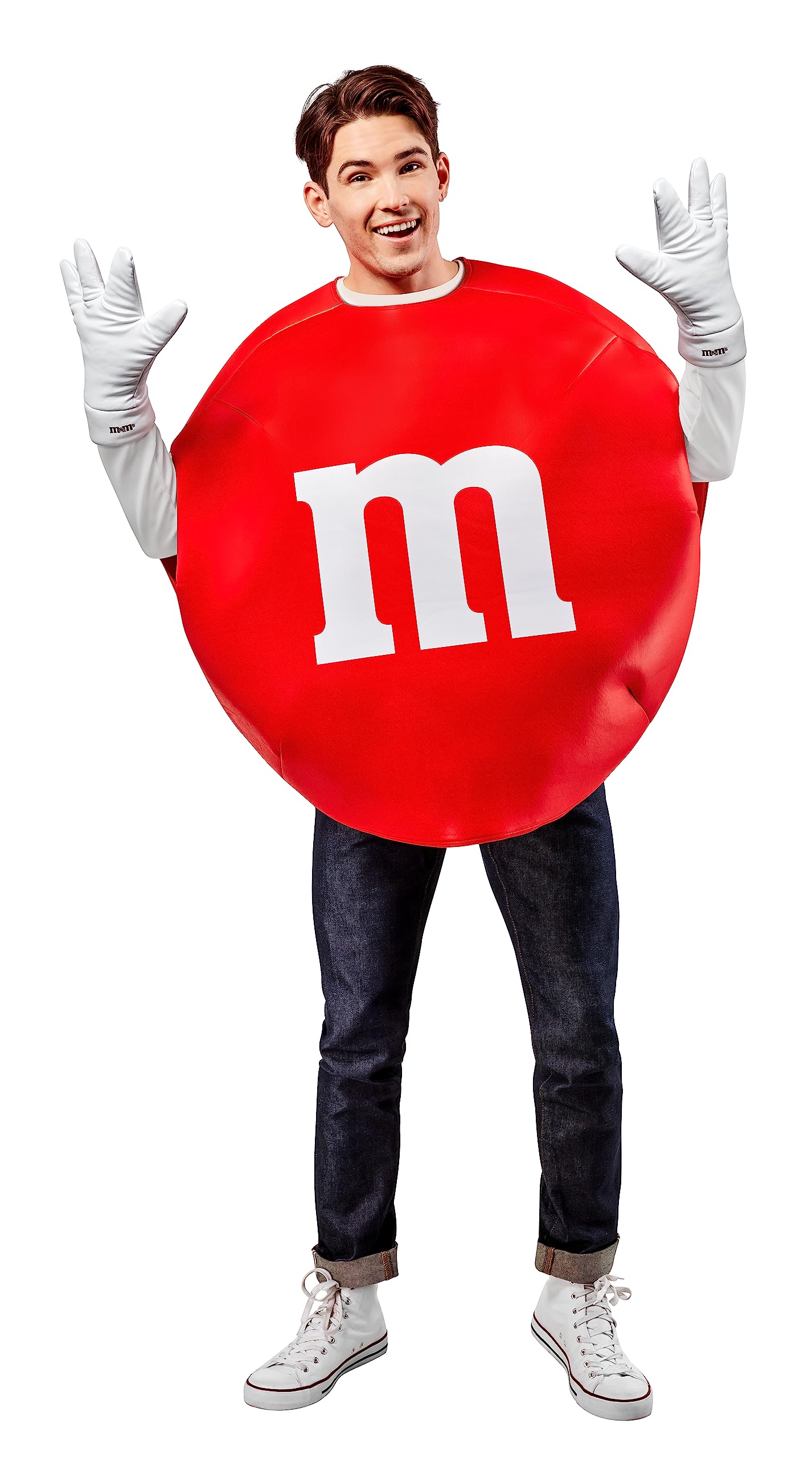 rubie-s-deluxe-m-m-wappenrock-kost-m-rot-erwachsene-einheitsgr image 1