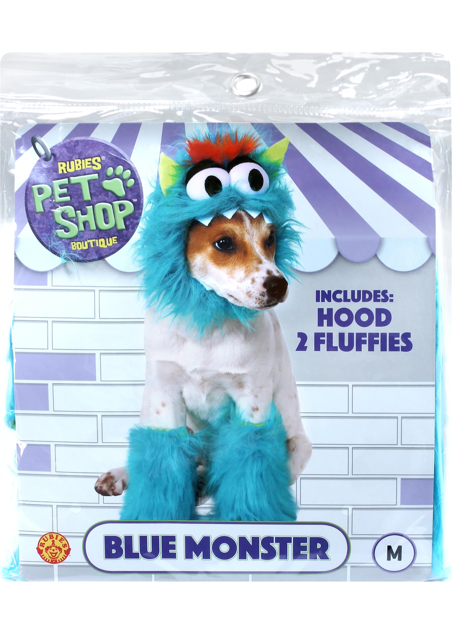 rubie-s-deluxe-monster-hundekost-m-blau-s-mit-kopfbedeckung image 4