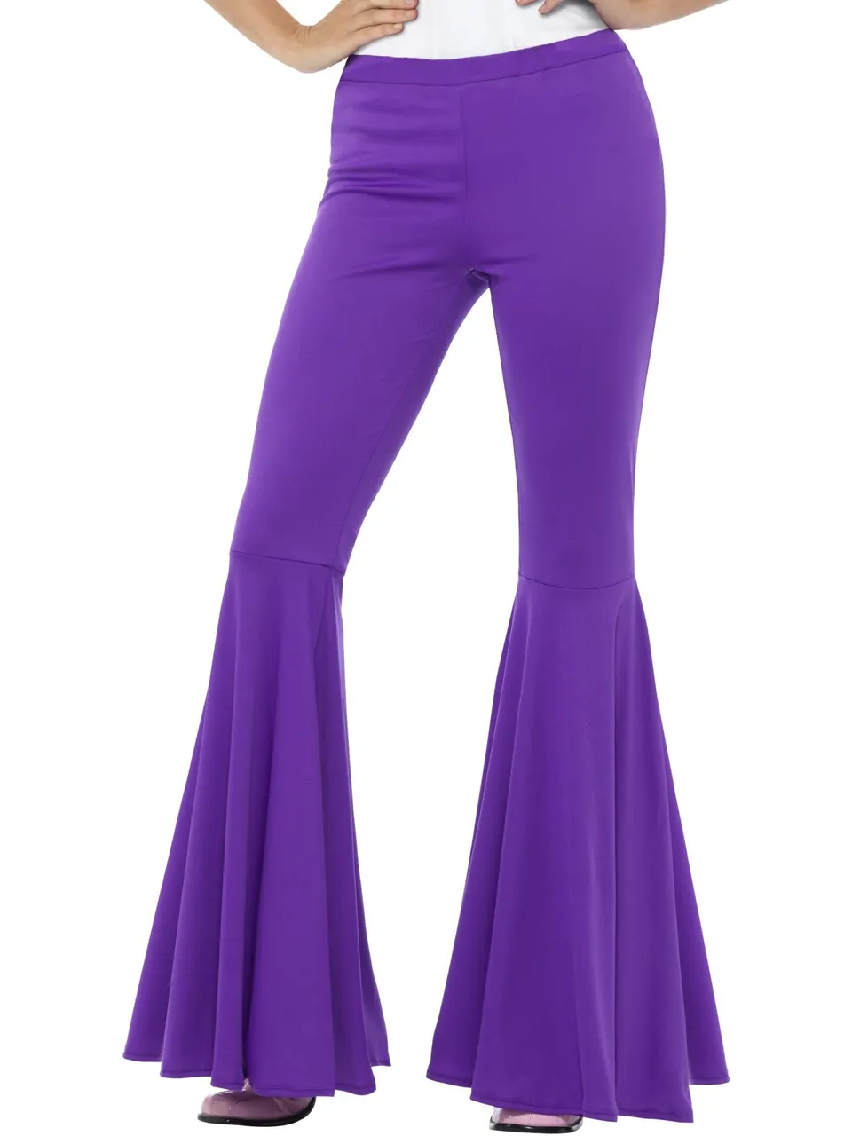 smiffys-fever-schlaghose-damen-lila-gr-12-18 image 1