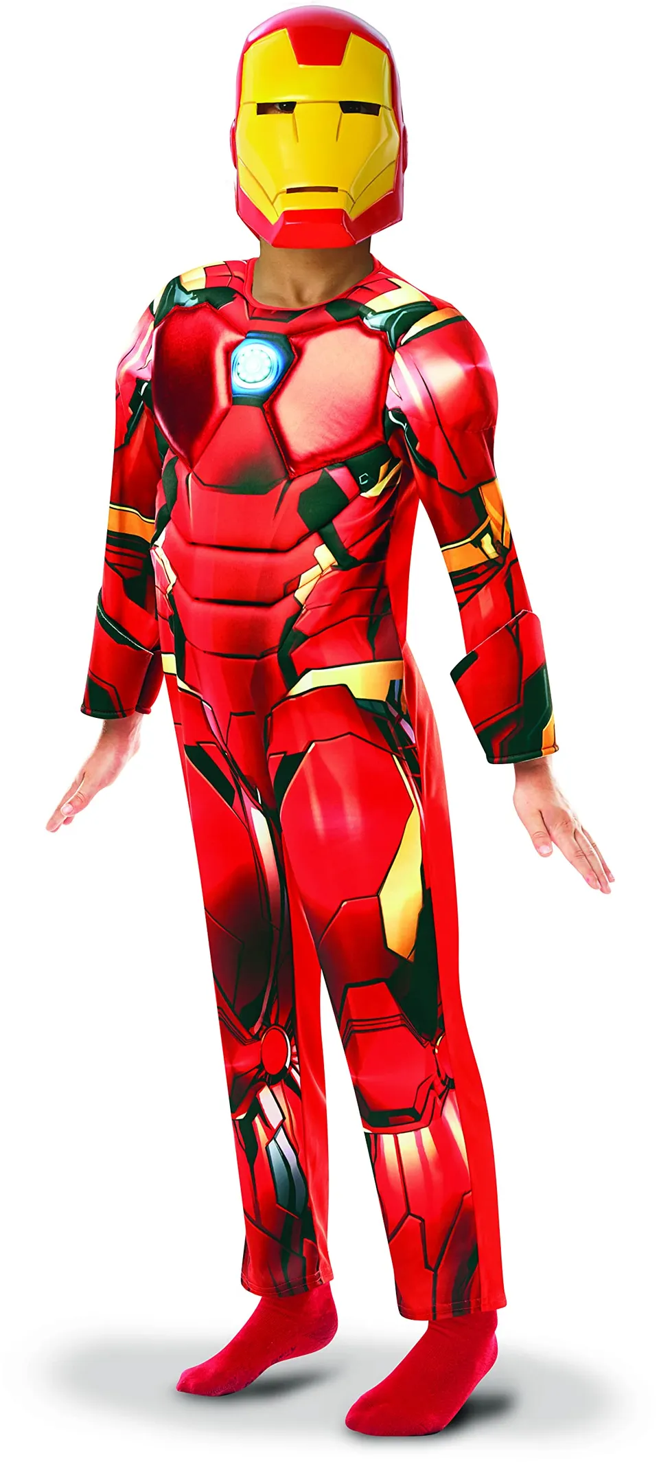 rubies-deluxe-iron-man-kost-m-kinder-m-5-6-jahre-105-116cm image 1