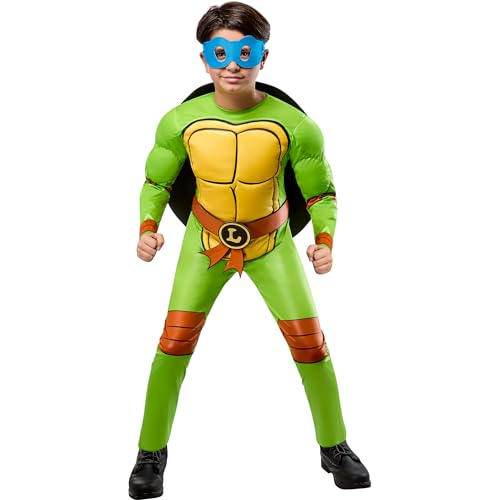 rubies-deluxe-ninja-turtles-kinderkost-m-9-10-jahre-4-in-1 image 7