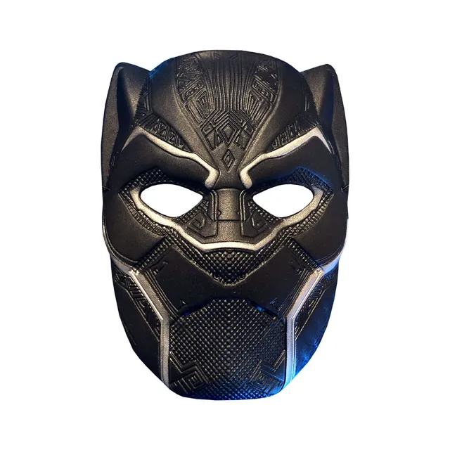 rubies-black-panther-shallow-maske-plastik-schwarz image 1
