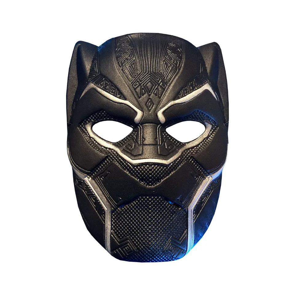 rubies-black-panther-shallow-maske-plastik-schwarz image 1