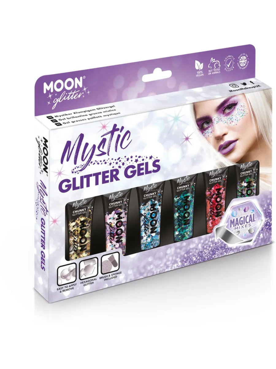 moon-glitter-mystic-chunky-glitter-gel-boxset-12ml-lila image 1