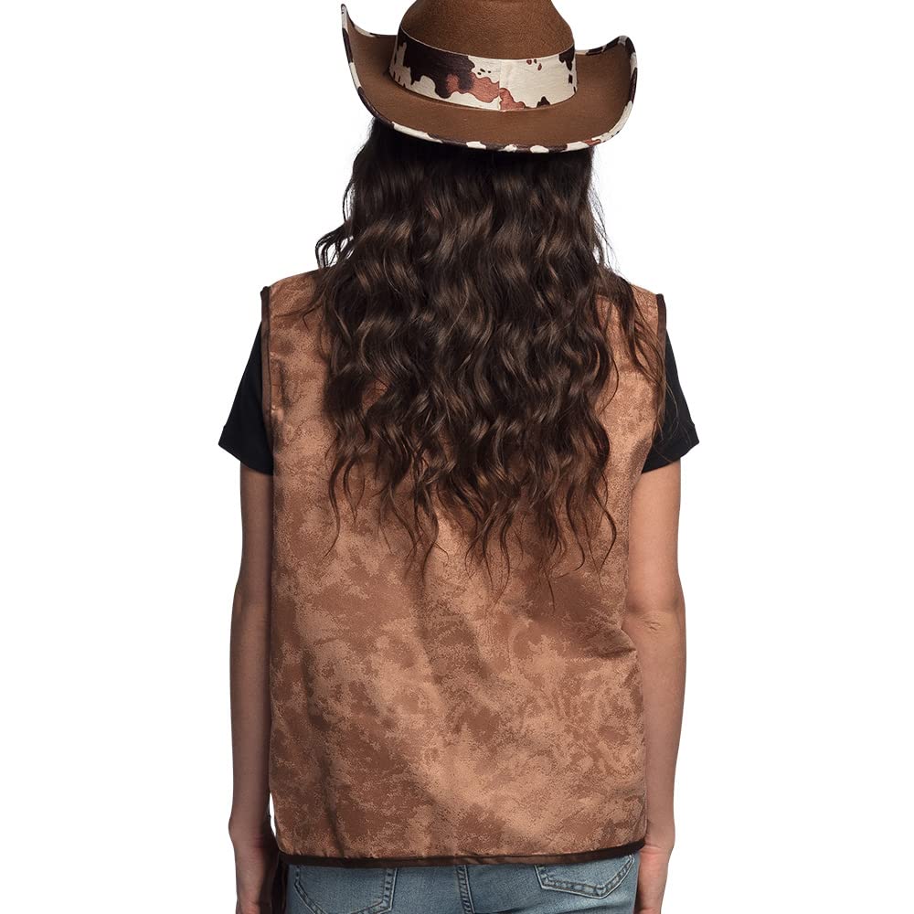 boland-costumes-western-weste-m-cowboy-braun-kuhfleck image 6
