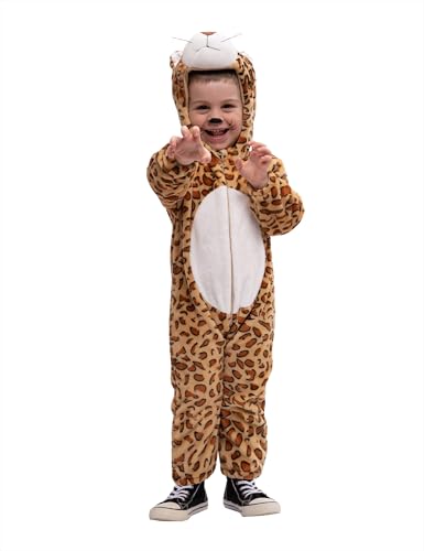 rubie-s-deluxe-leoparden-kost-m-kinder-jumpsuit-5-7-jahre image 6