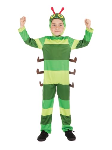 bristol-novelty-deluxe-raupe-kinderkost-m-fasching-tier image 8