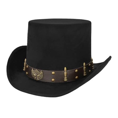 boland-bulletpunk-steampunk-zylinder-hut-erwachsene-schwarz image 7