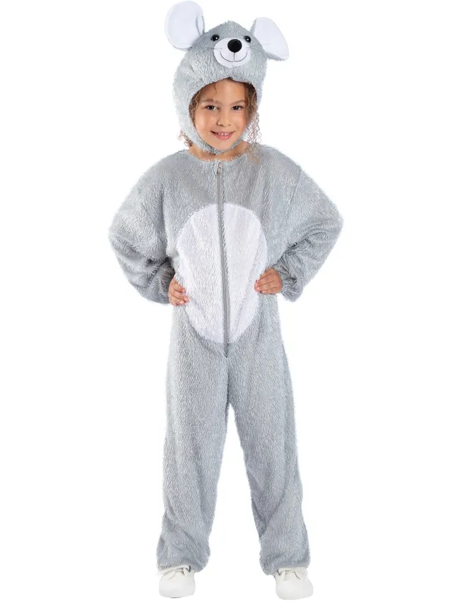 smiffys-fever-maus-kost-m-kinder-grau-s-4-6-jahre image 1