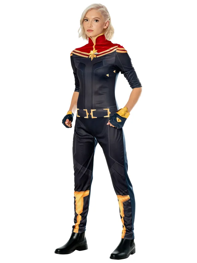 rubies-captain-marvel-the-marvels-kost-m-erwachsene-luxe image 1