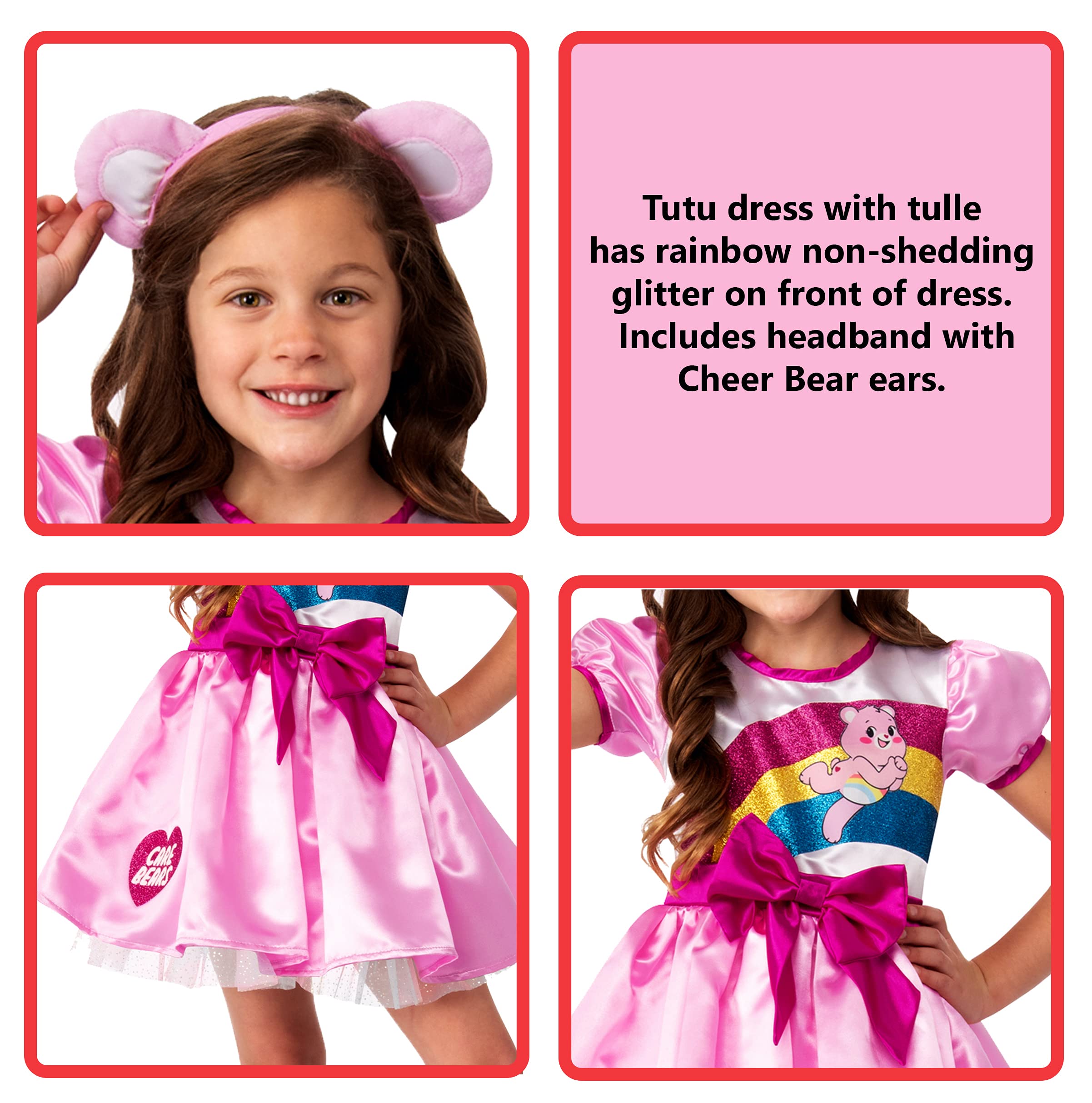 rubie-s-deluxe-cheer-bear-kleid-kinderkost-m-small image 3