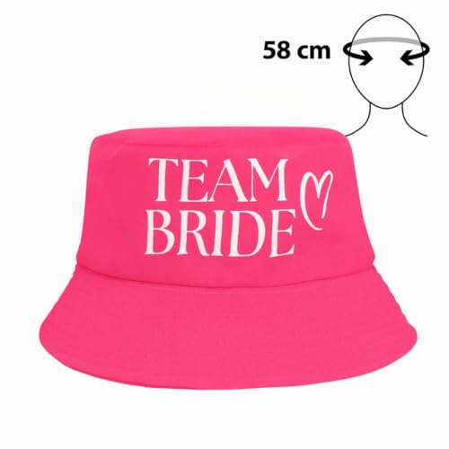 boland-fischerhut-bride-bucket-hat-rosa-gr-58-brautparty image 7