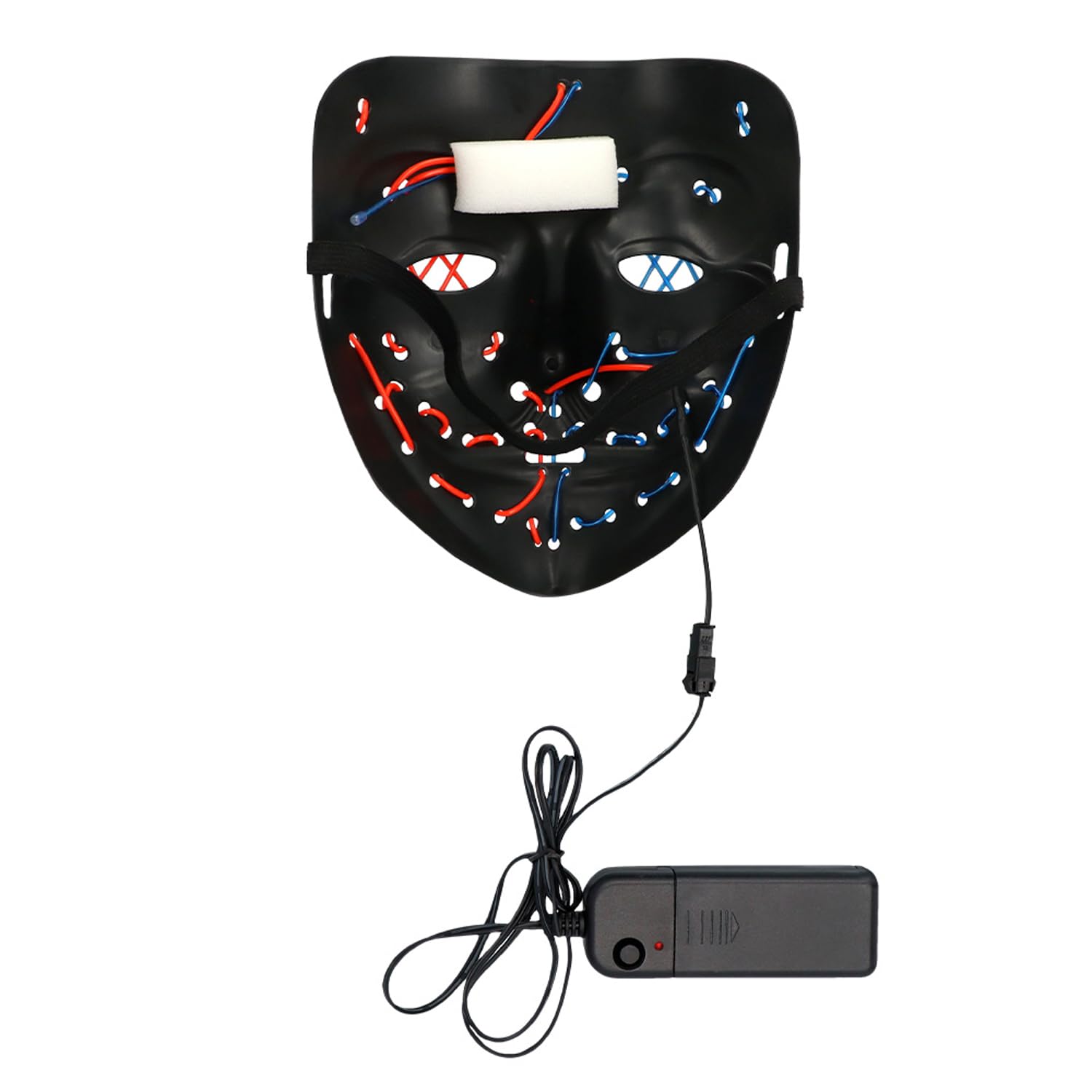 boland-killer-smile-led-horror-maske-gesichtsmaske-mit-licht image 4
