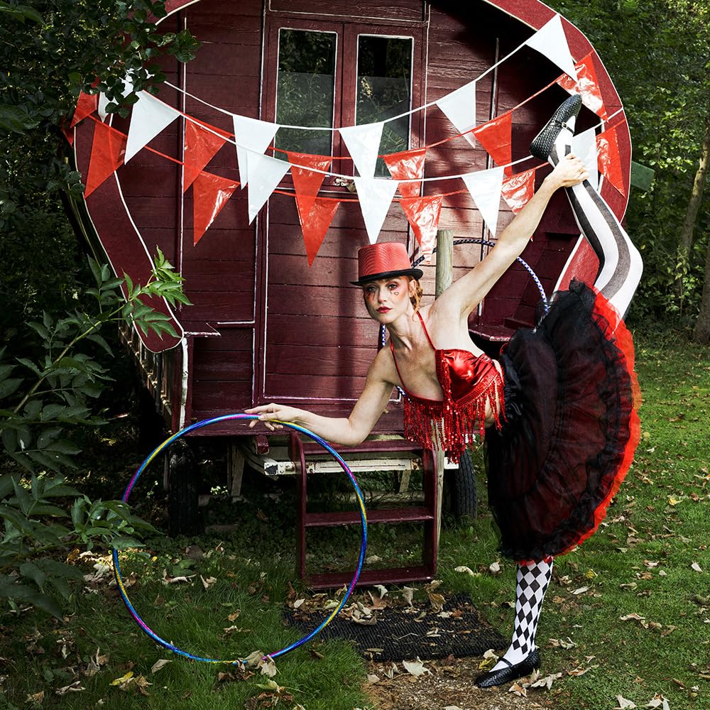 boland-jester-harlekin-strumpfhose-schwarz-wei-60-den image 2